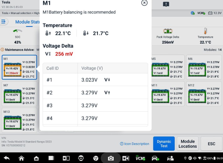 Autel EVDiag Box2 Battery Diagnostics
