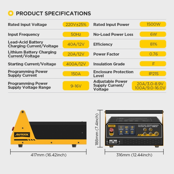 Specifications