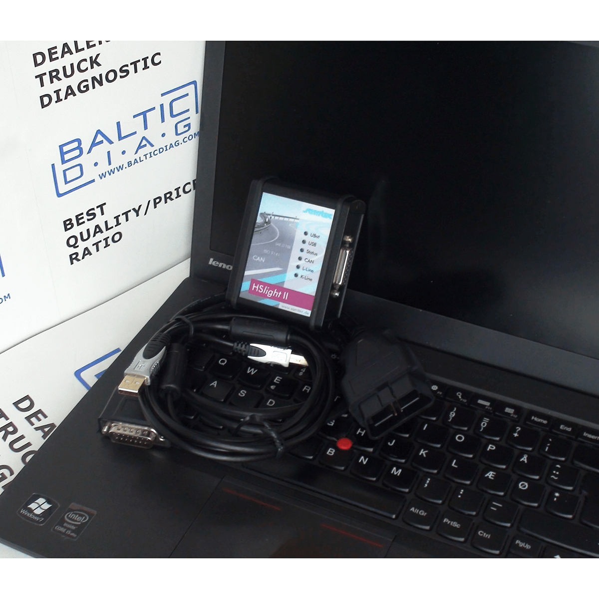 FORD CARGO DIAGNOSTIC TOOL HS LIGHT 2 (Laptop incl.)