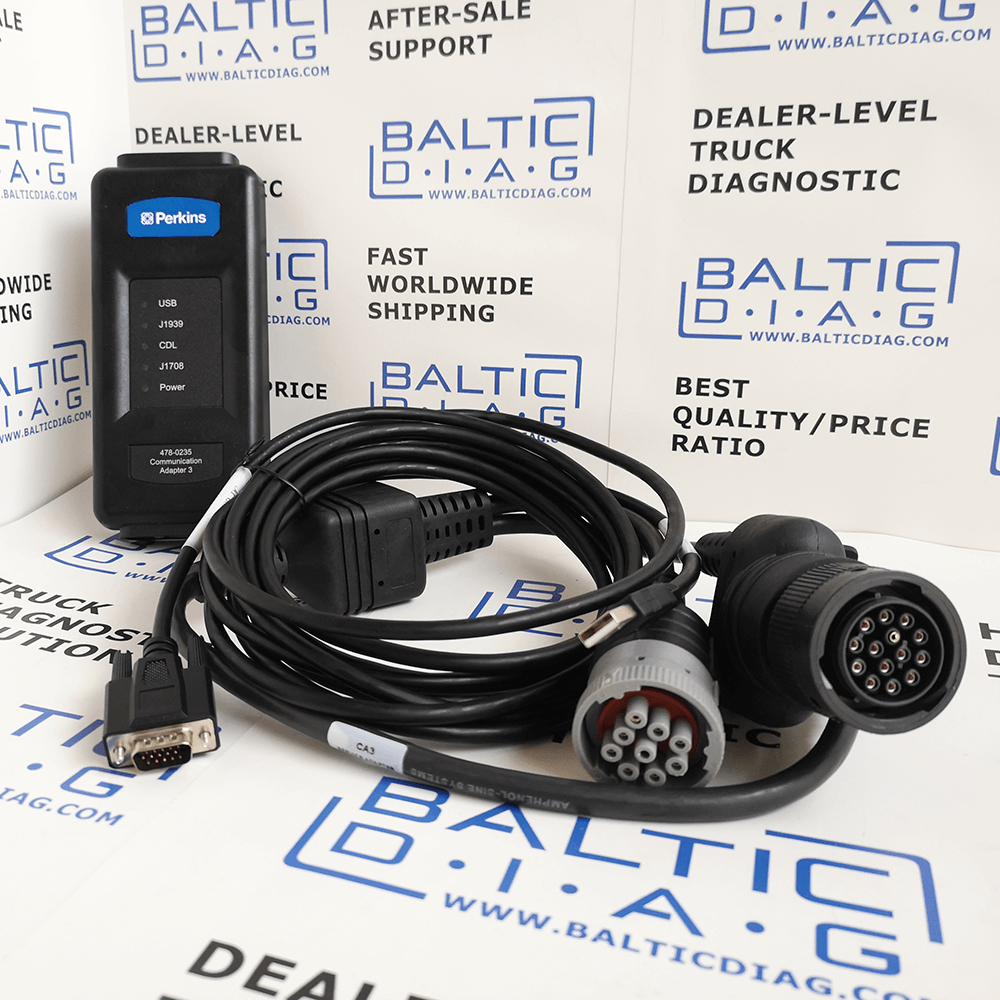 Perkins Engine Diagnostic Scanner (Laptop incl.)